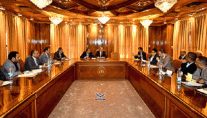 النعيمي يناقش مع عدد من الوزراء خطوات تنفيذ خطة تلبية الاحتياجات الإنسانية
